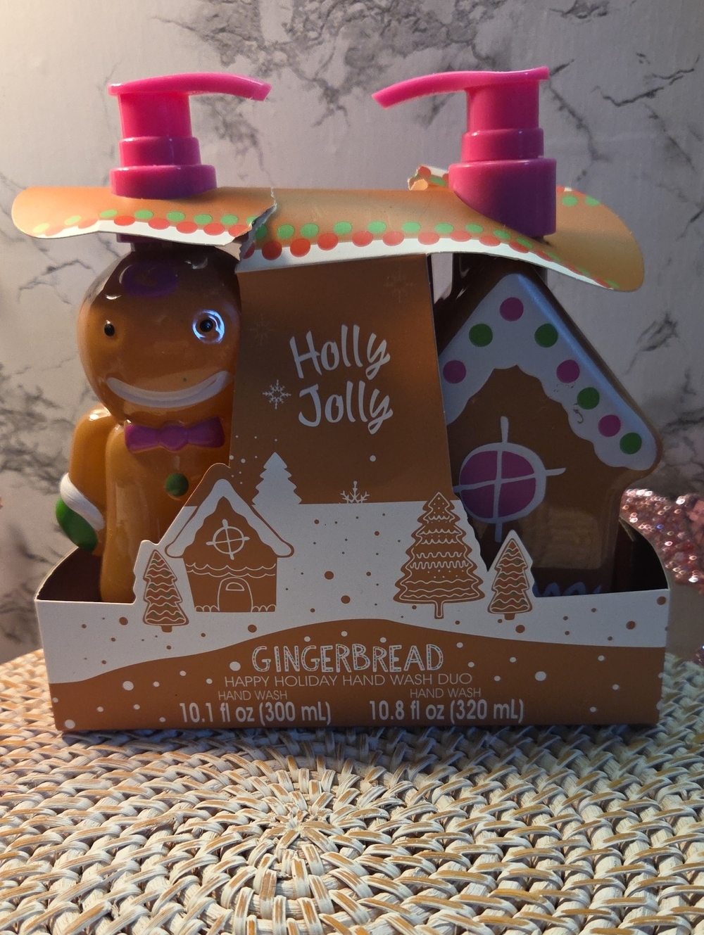 Gingerbread Hand Wash Duo - Pink Pumps